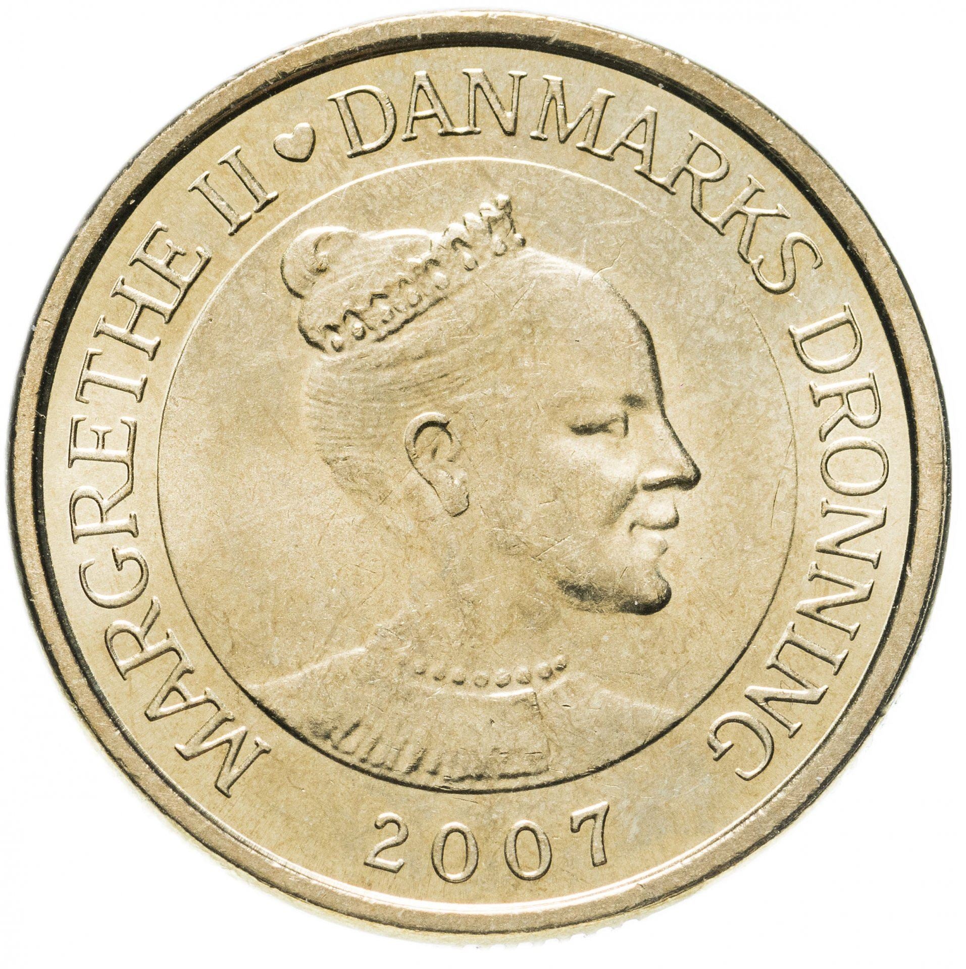 Denmark | 20 Kroner Coin | Vædderen | KM:921 | 2007