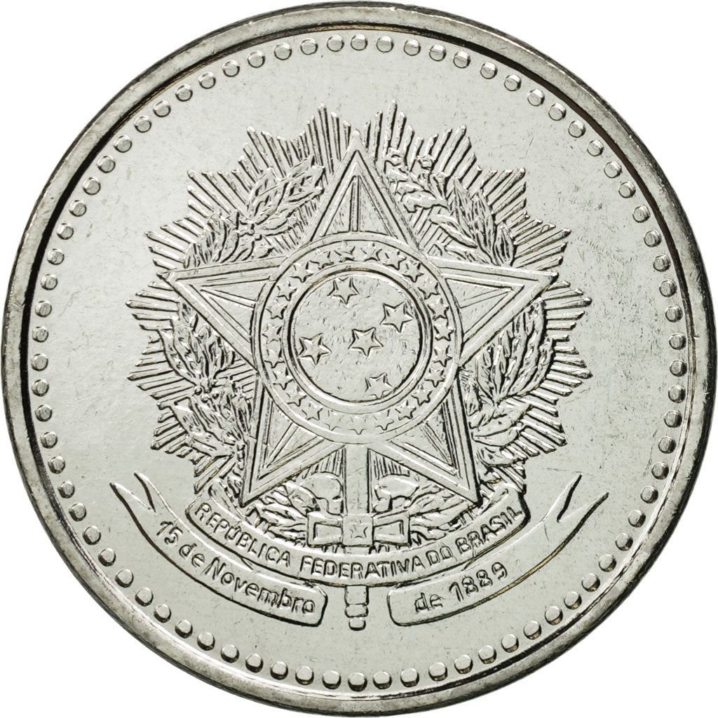 Brazil | 1 Cruzado Coin | Star | Km:605 | 1986 - 1988