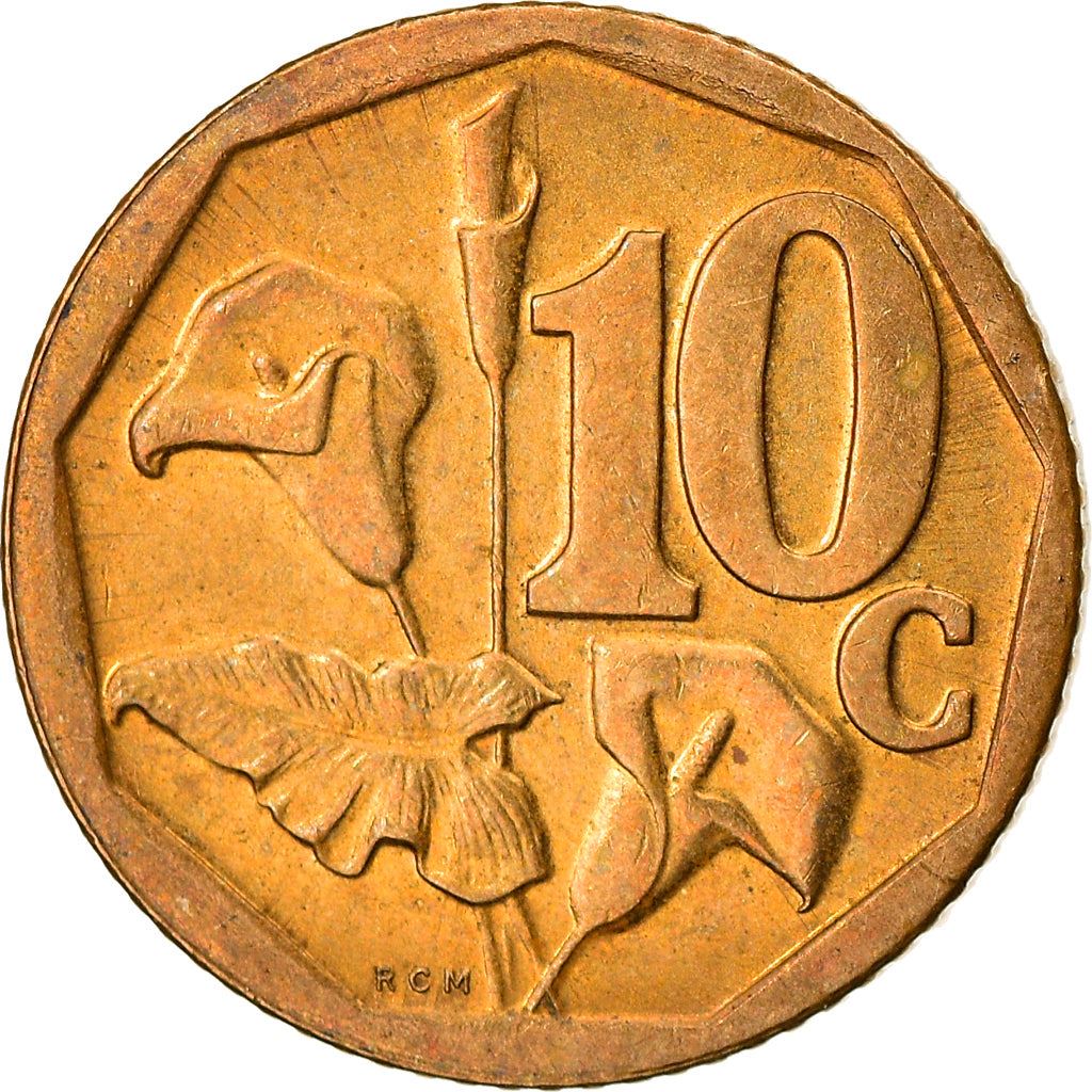 Sydafrika 10 Cent Ndebele-legend - iSewula Afrika Mynt KM465 2009