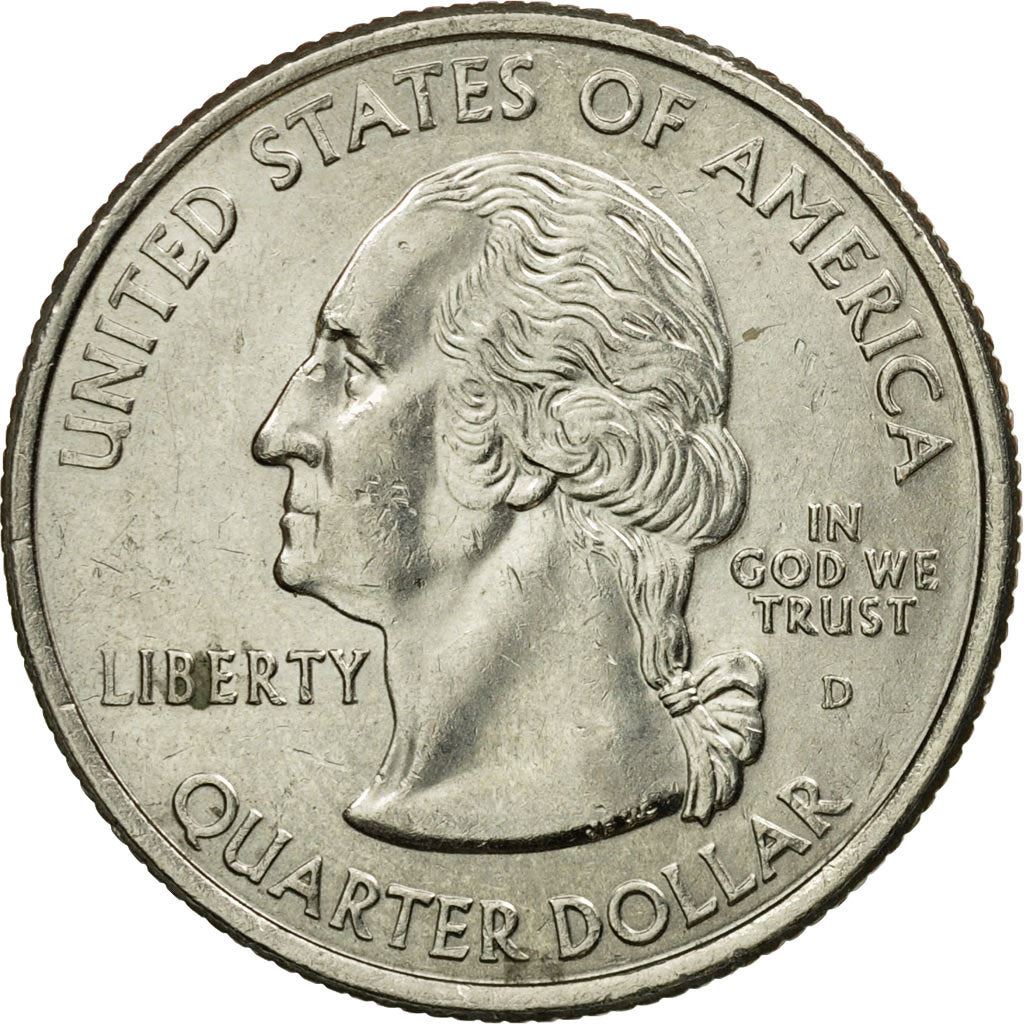 United States | 1/4 Dollar Coin | Oregon | Km:372 | 2005