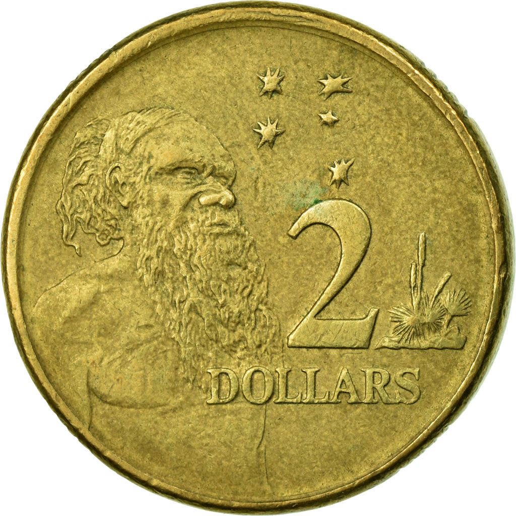 Australia | 2 Dollars Coin | Aboriginal Elder | Km:406 | 1999 - 2019
