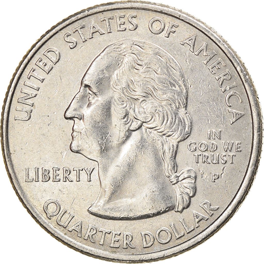 United States | 1/4 Dollar Coin | Oregon | Km:372 | 2005