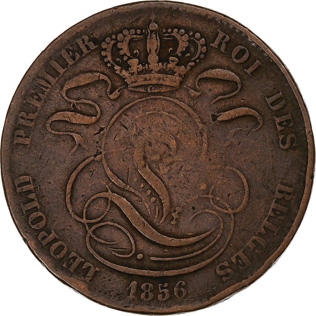 Belgium | 5 Centimes Coin | Cat or feline | Léopold I | Copper | KM:5.1 | 1833-1860