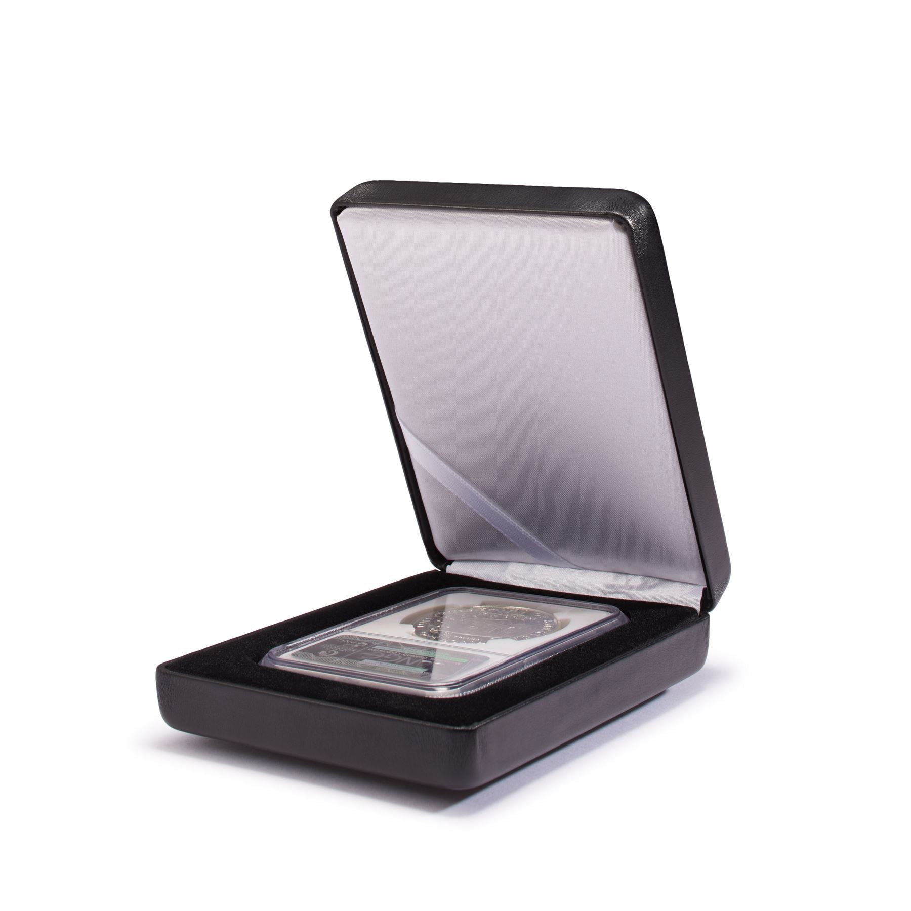 NOBILE SLAB Single Coin Box | Box for Presenting Coins in Slab Capsules