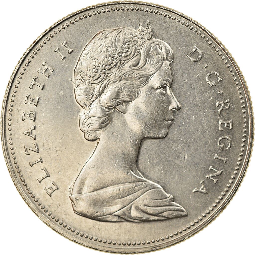 Canada | 50 Cents Coin | Nickel | 2nd portrait, Nickel | KM:75 | 1968-1989