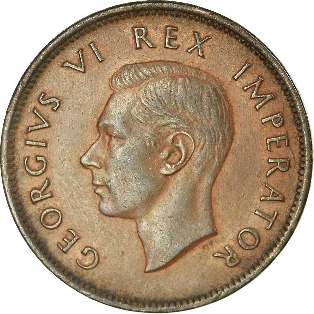 South Africa 1/2 Penny Coin | George VI | KM24 | 1937 - 1947