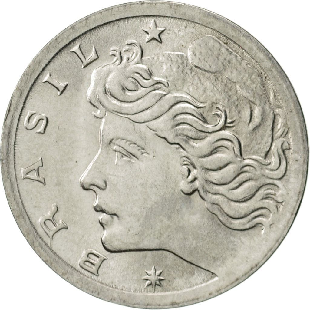 Brazil | 2 Centavos Coin | FAO | Km:586 | 1975 - 1978