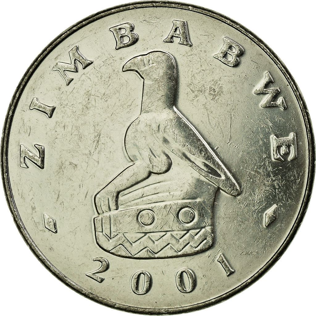 Zimbabwe | 20 Cents Coin | Birchenough bridge | Km:4A | 2001 - 2003