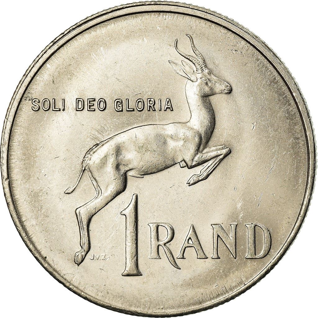 South Africa 1 Rand Coin | Marais Viljoen | KM117 | 1985