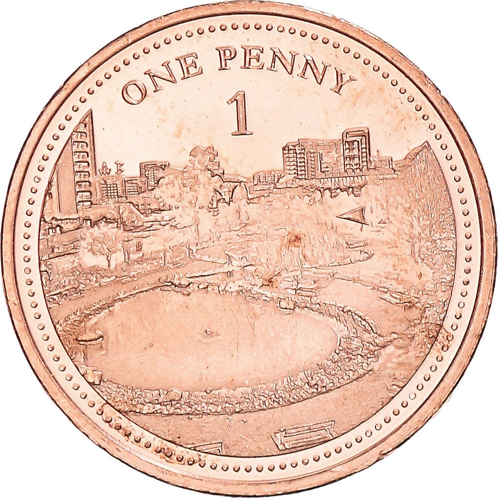 Gibraltar | 1 Penny Coin | Commonwealth Park | Km:1681 | 2020