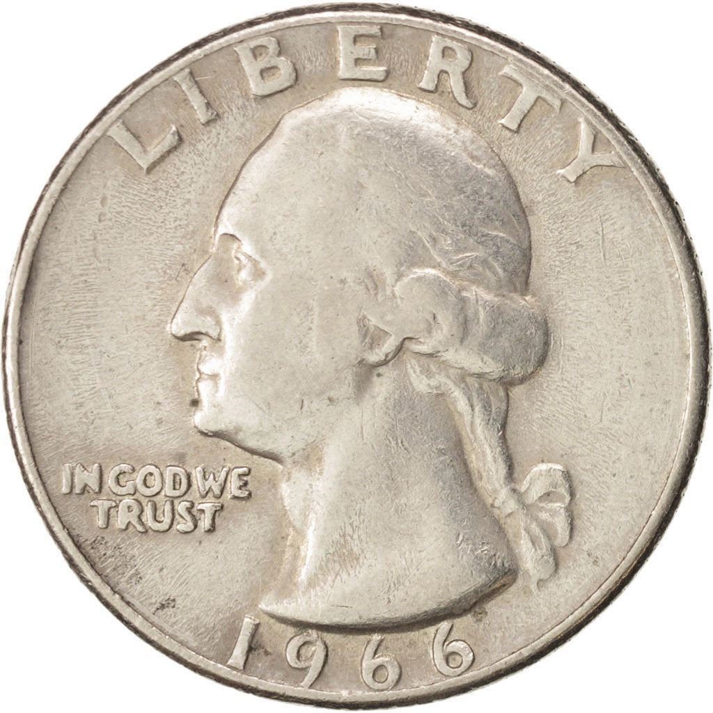 United States | 1/4 Dollar Coin | George Washington | Km:164A | 1965 - 1998