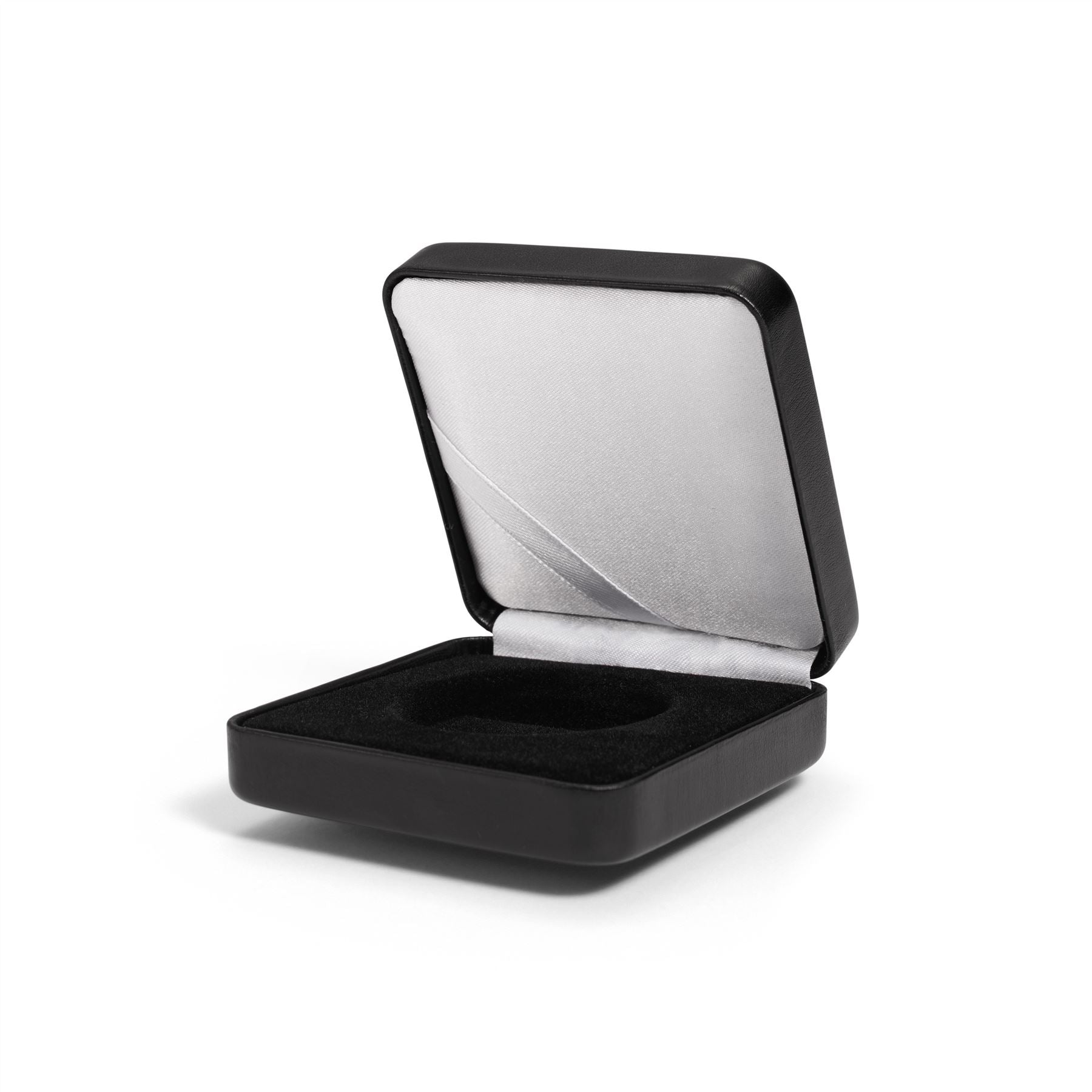 NOBILE Single Coin Box | Box for Presenting Coins in Round GRIPS Capsules | Different Compartment Sizes