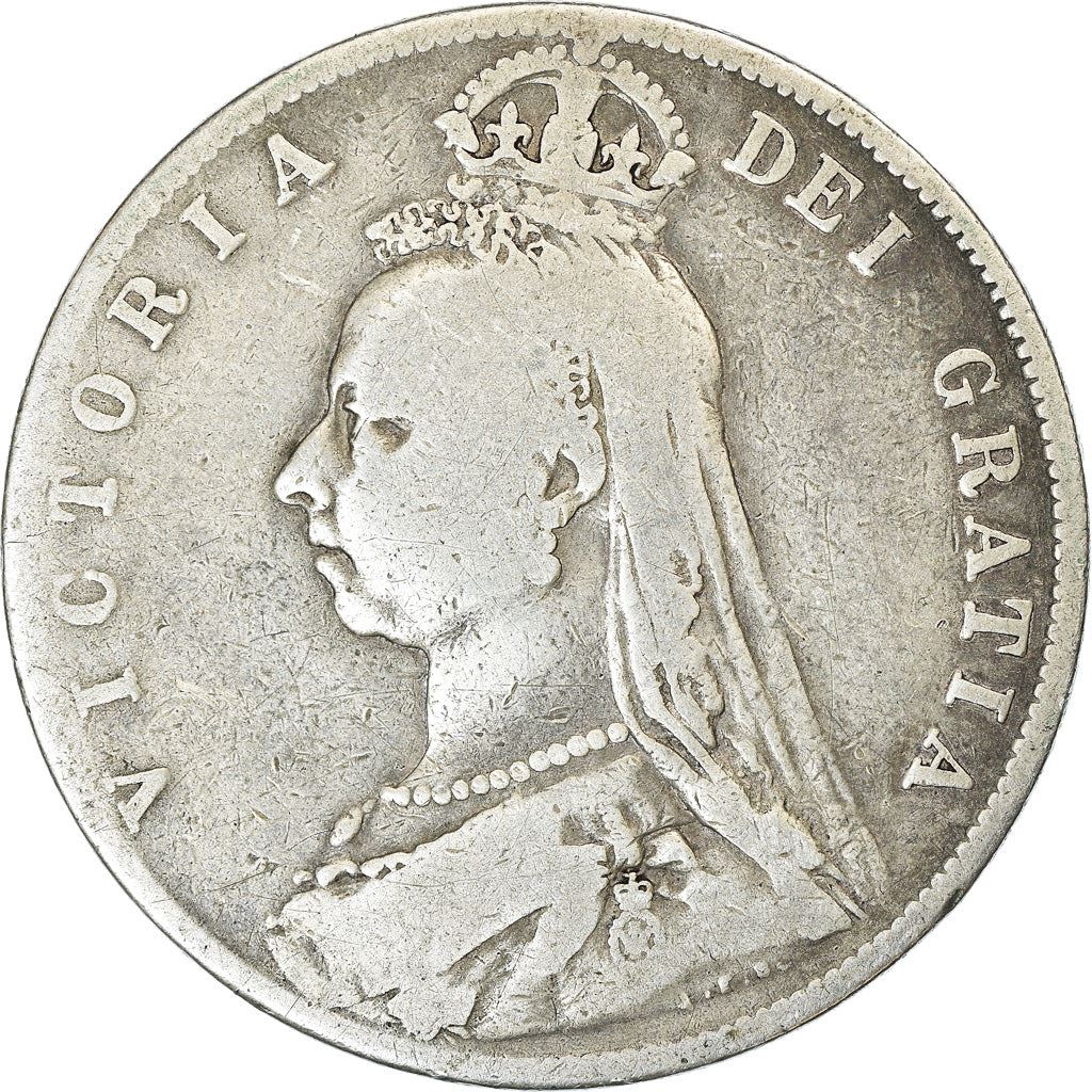 United Kingdom | 1/2 Crown Coin | Victoria | Km:764 | 1887 - 1892