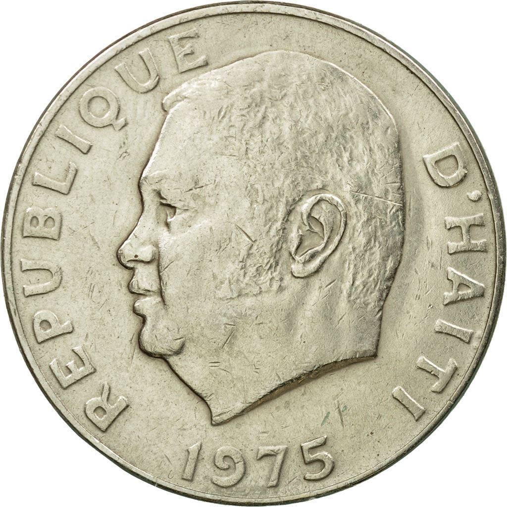 Haiti | 50 Centimes Coin | Jean-Claude Duvalier | Cannon | Km:101A | 1975 - 1985