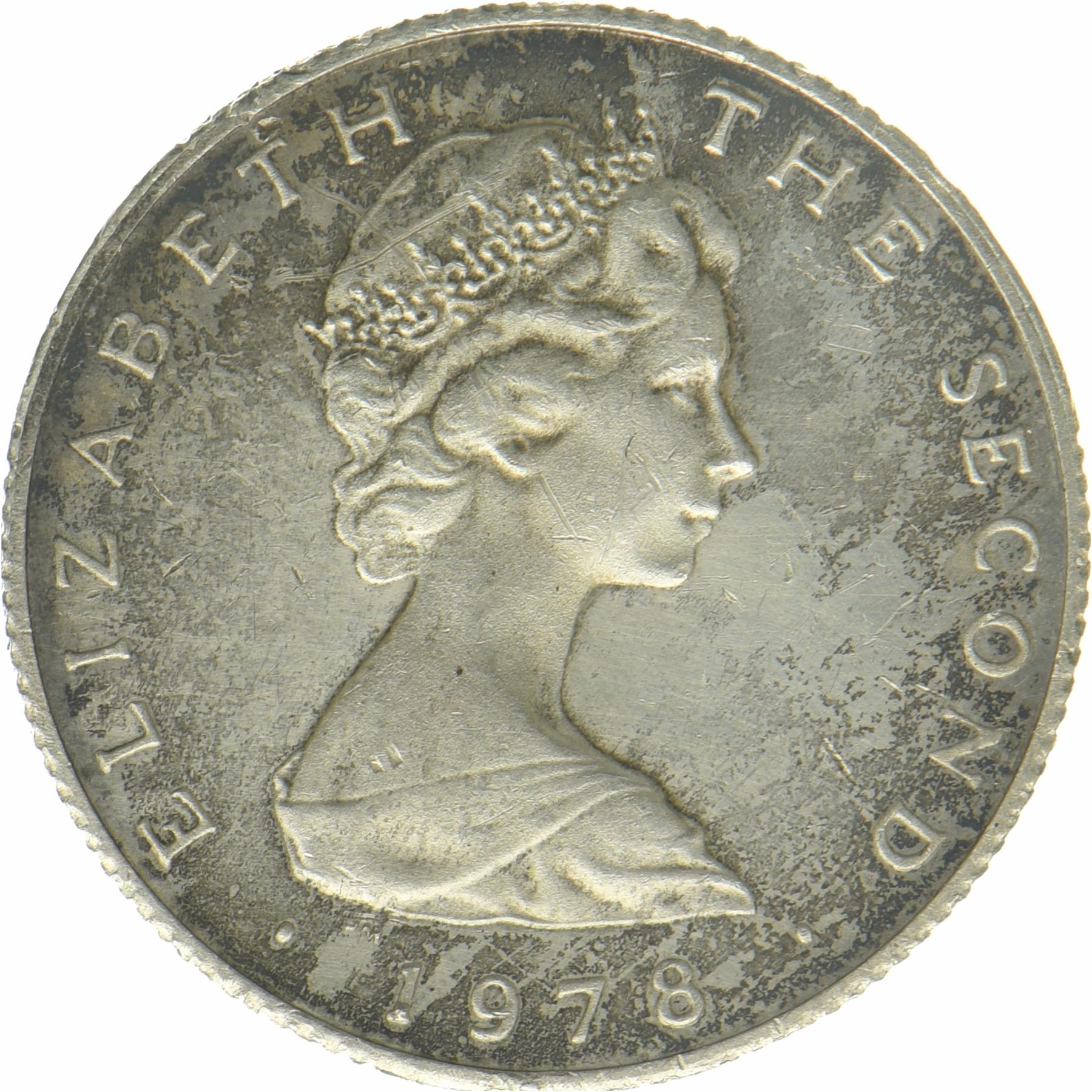 Isle of Man | 1 Pound Coin | Triskelion | KM:44a | 1978 - 1982