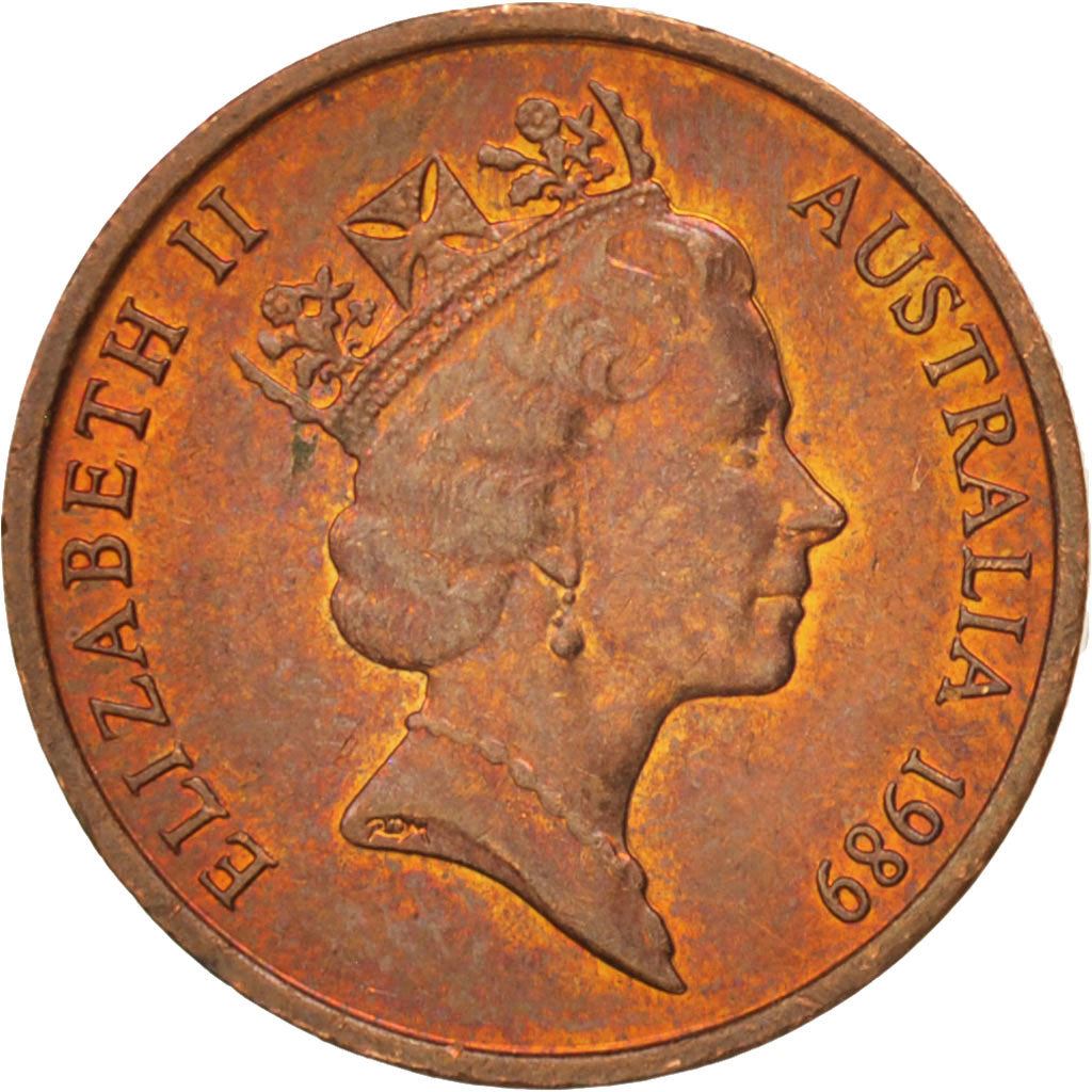 Australia | 1 Cent Coin | Feather-tailed Glider | Km:78 | 1985 - 1991