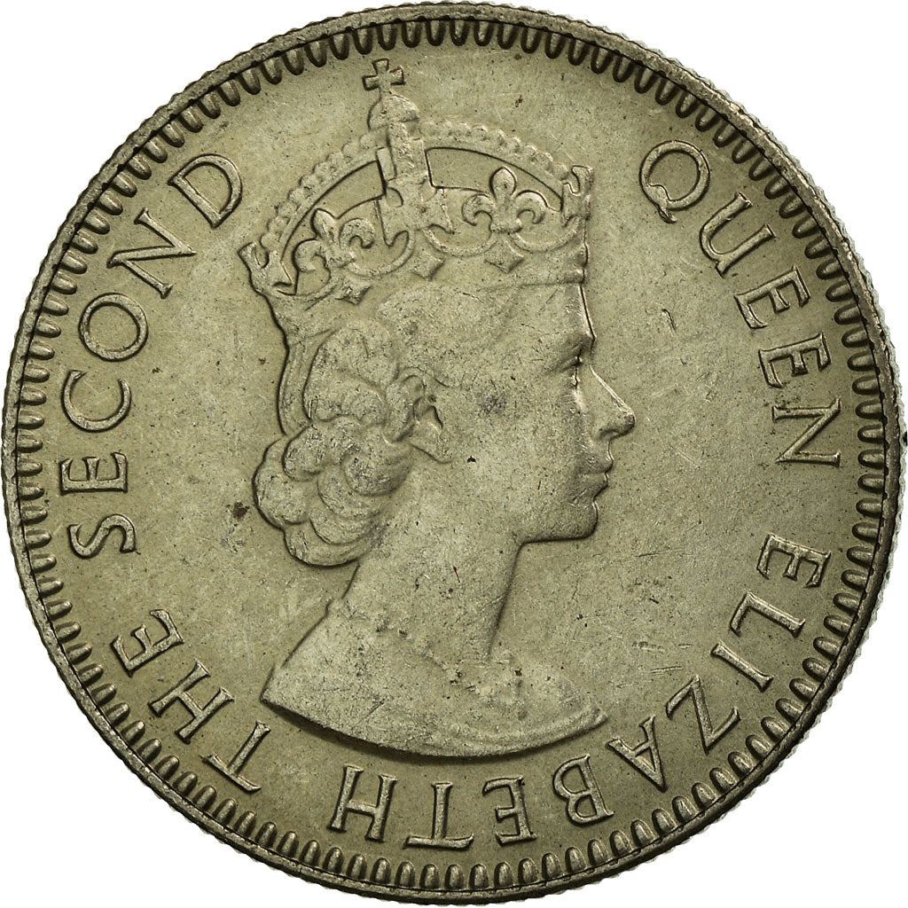 Seychelles | 25 Cents Coin | Elizabeth II | Km:11 | 1954 - 1974