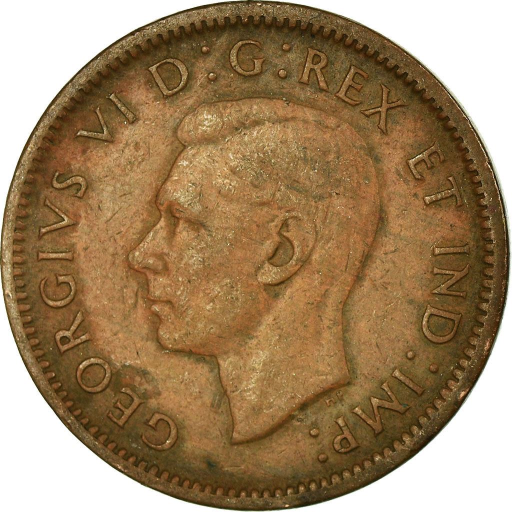 Canada | 1 Cent Coin | Bronze | KM:32 | 1937-1947