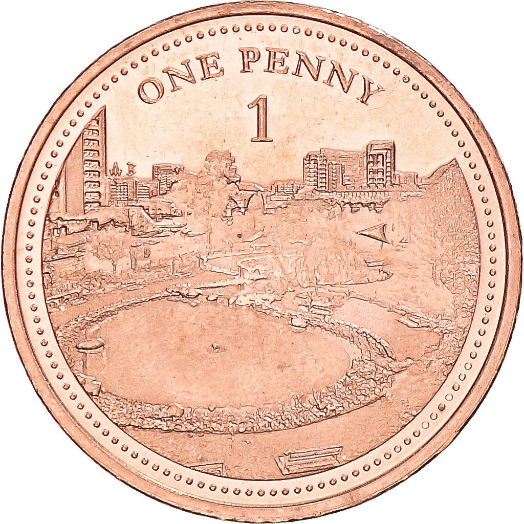 Gibraltar | 1 Penny Coin | Commonwealth Park | Km:1681 | 2020