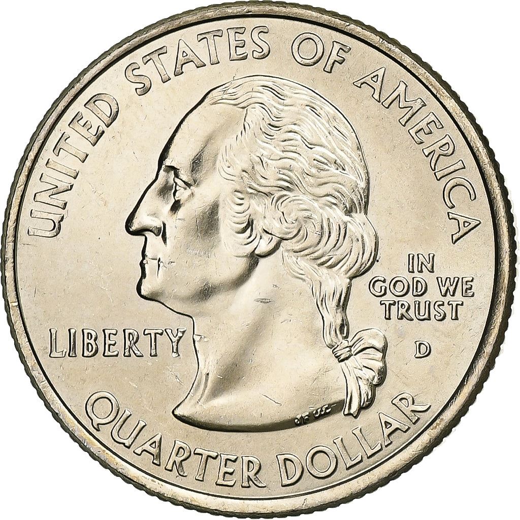 United States | 1/4 Dollar Coin | Hawaii | Km:425 | 2008