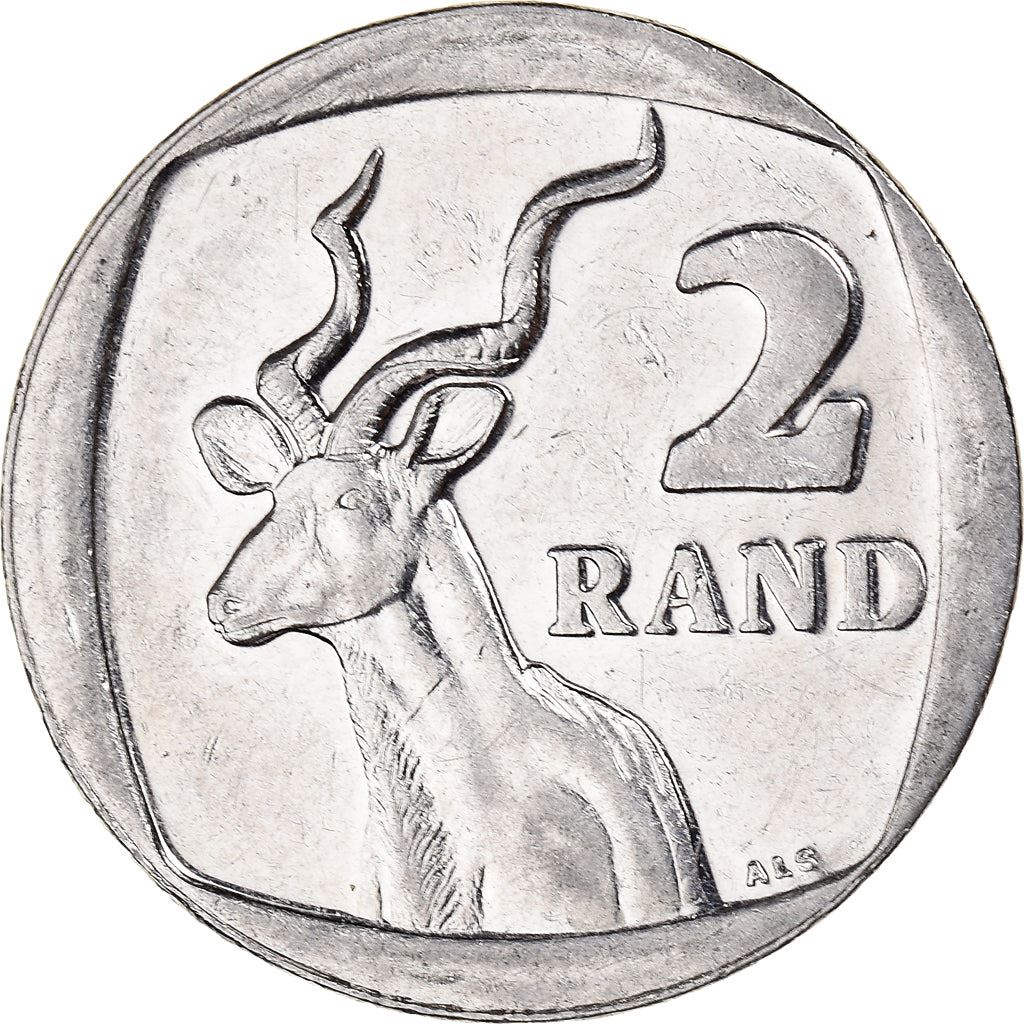South Africa 2 Rand Coin | Afurika Tshipembe - iSewula Afrika | KM336 | 2004 - 2016