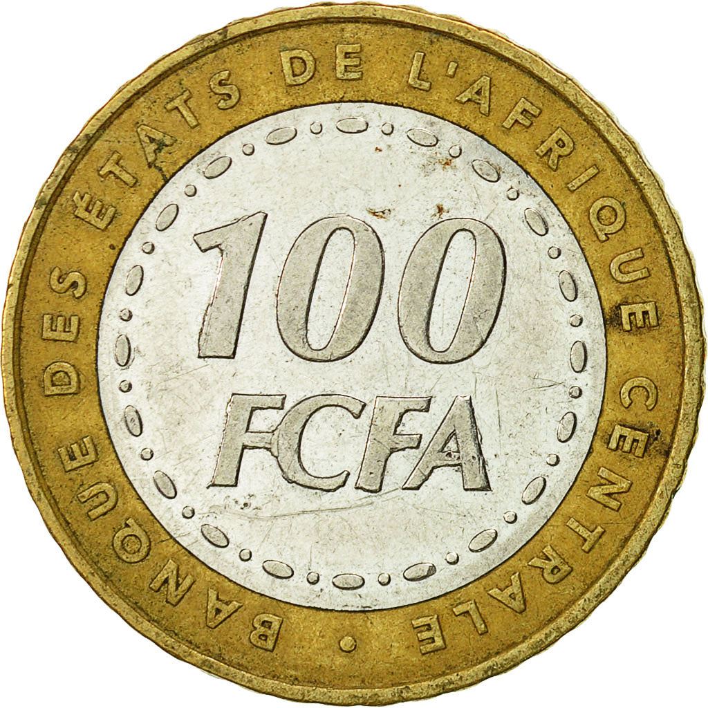 Central African States | 100 Francs Cfa Coin | Plants | Km:15 | 2006 - 2023