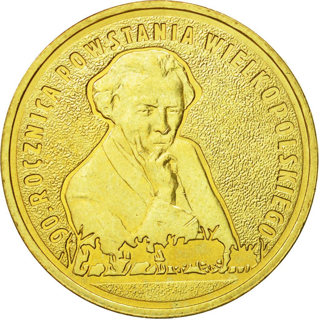 Poland | 2 Zlotys Coin | Greater Poland Uprising | Y:662 | 2008