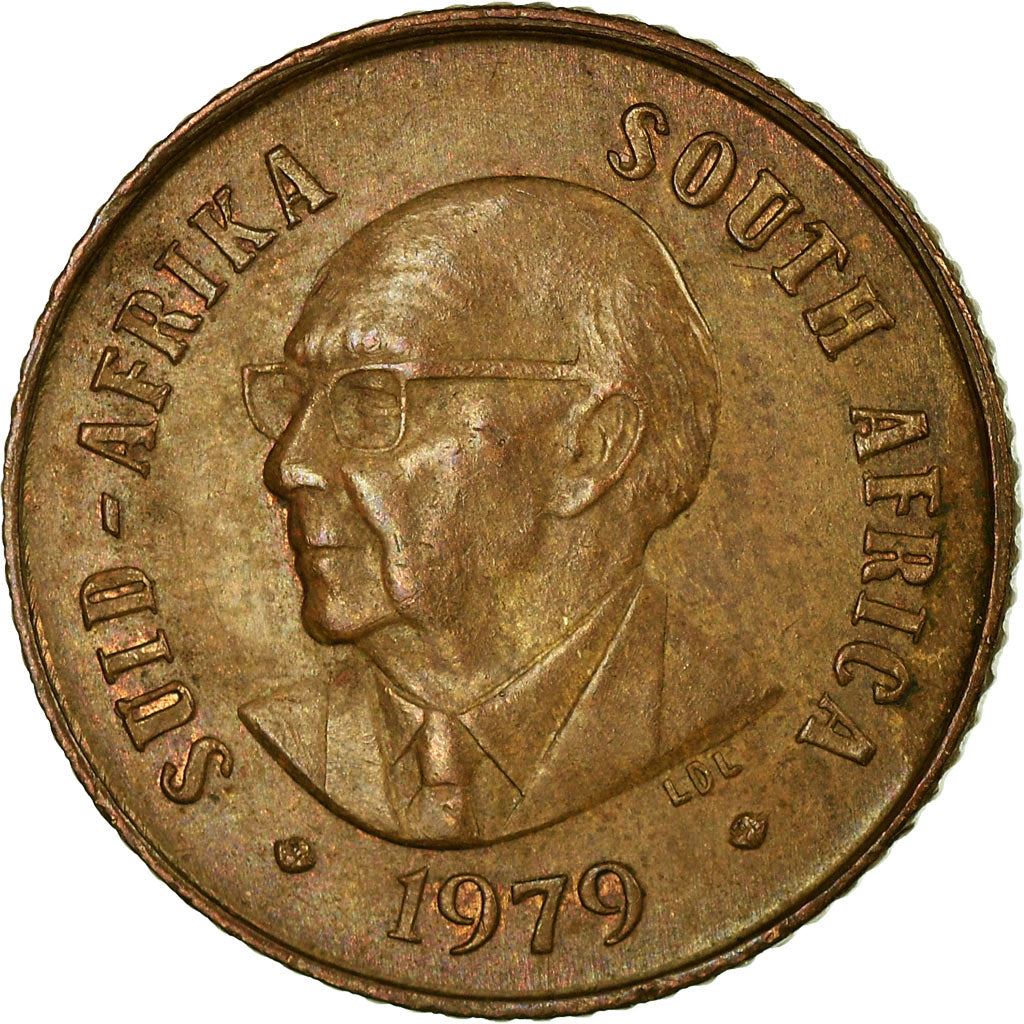 South Africa 1 Cent Coin | Nicolaas J. Diederichs | KM98 | 1979