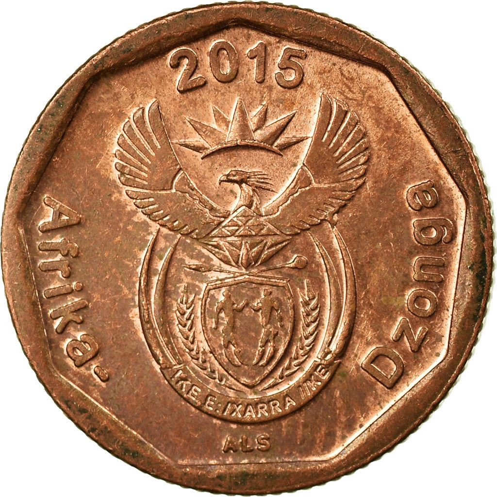 South Africa | 10 Cents Coin | Flowers | Arum Lily | Uc:13 | 2015