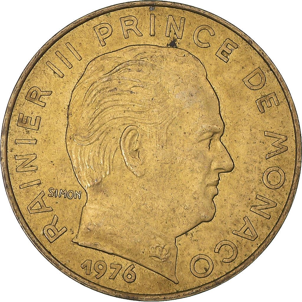 Monaco | 20 Centimes Coin | Rainier III | Km:143 | 1962 - 1995