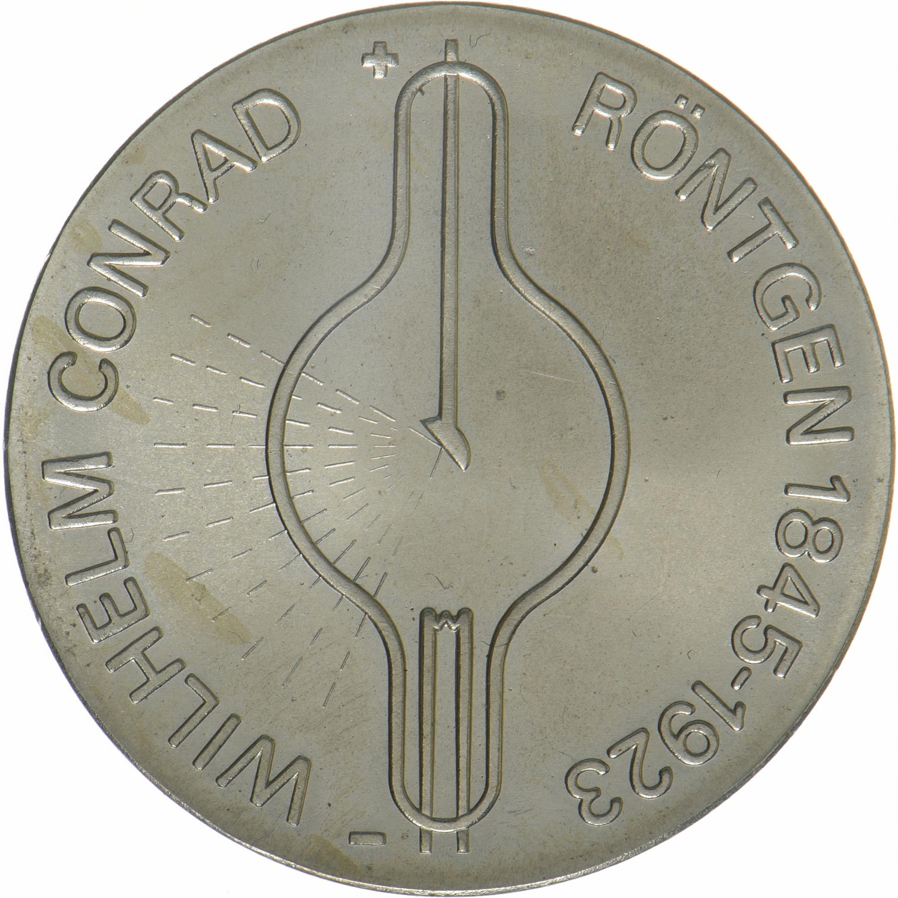 Deutsche Demokratische Republik | 5-Mark-Münze | Wilhelm C. Röntgen | KM:26 | 1970