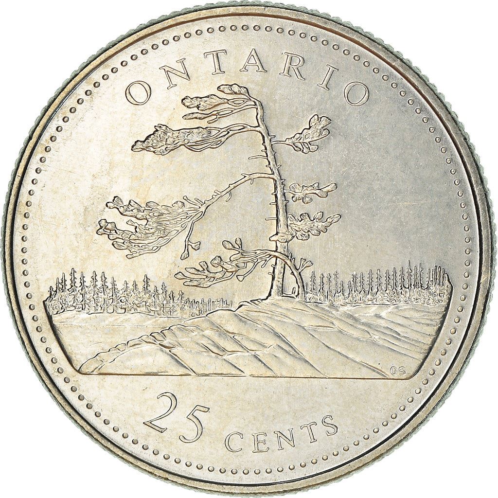 Canada | 25 Cents Coin | Ontario | Nickel | KM:223 | 1992