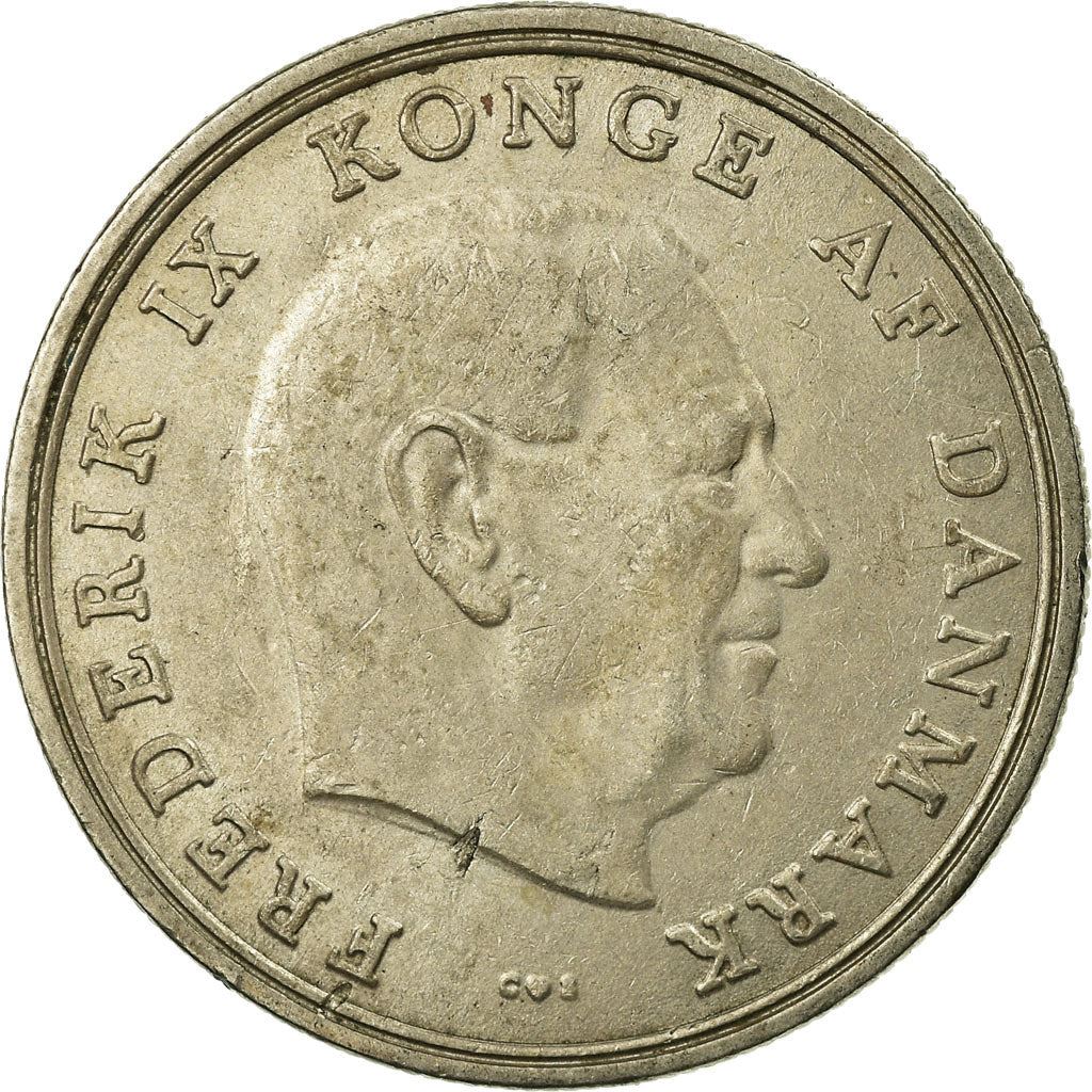 Denmark | 5 Kroner Coin | Frederik IX | Km:853 | 1960 - 1972