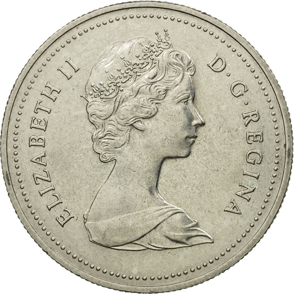 Canada | 1 Dollar Coin | Nickel | 2nd portrait | KM:120 | 1978-1987