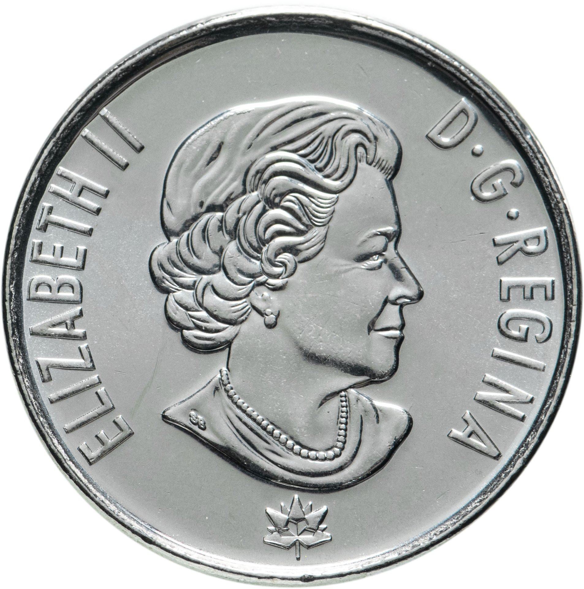 Canada | 5 Cents Coin | Beaver | KM:2291 | 2017