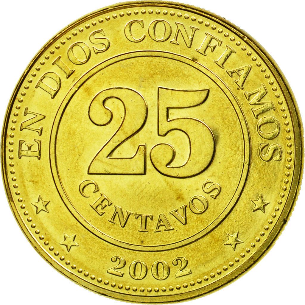 Nicaragua Coin Nicaraguan 25 Centavos Coin | KM99 | 2002 - 2007