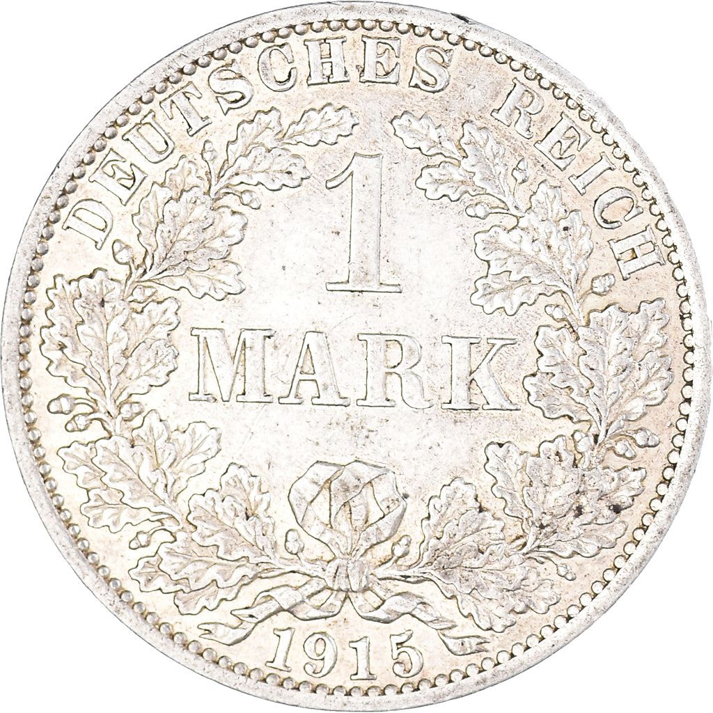 German Empire 1 Mark Coin | Deutsches Reich | Wilhelm II | Type 2 - Small Shield | KM14 | 1891 - 1916