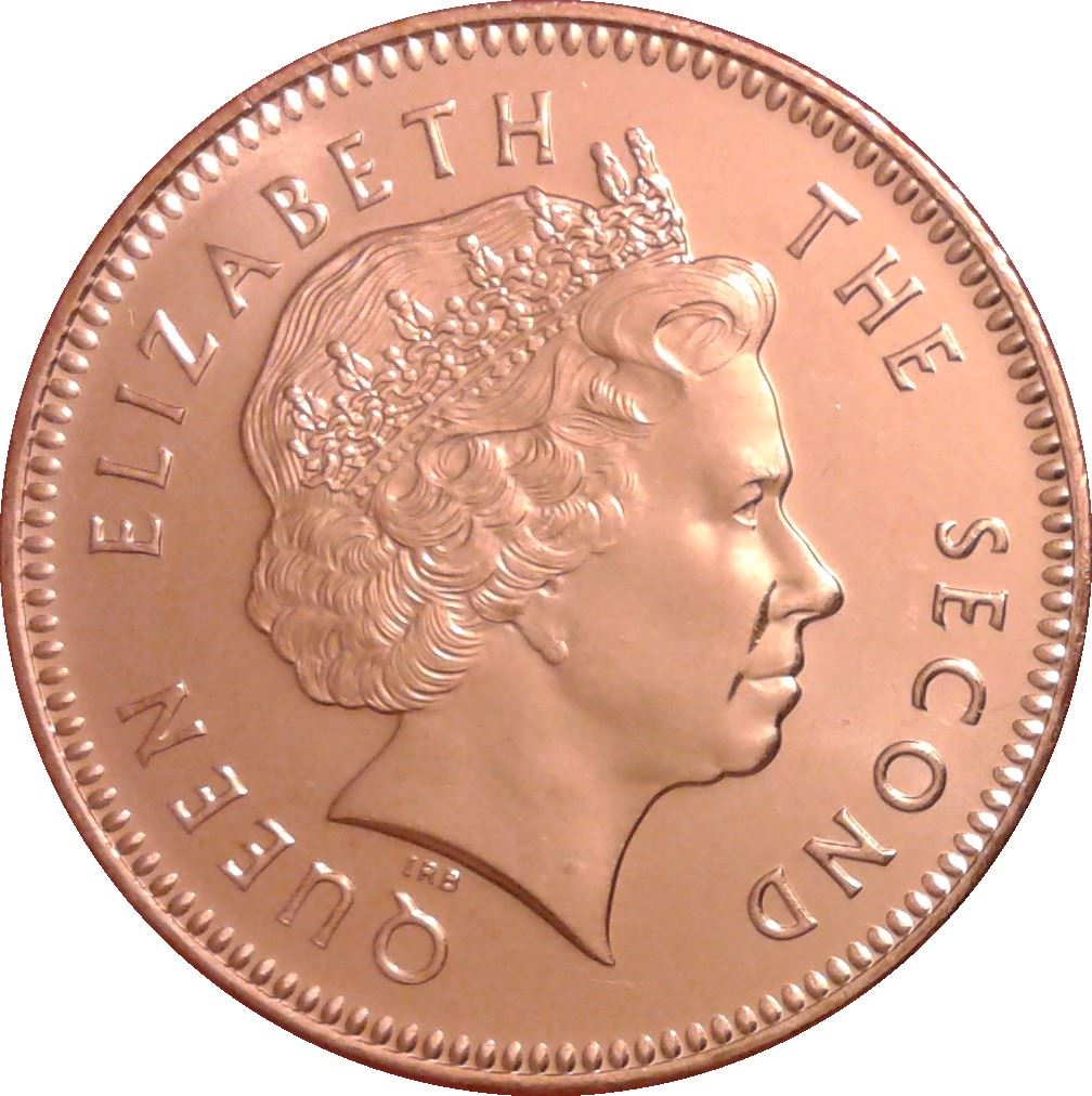 Falkland Islands 2 Pence Coin | 2 Pence Coin | Elizabeth II | Goose | KM131 | 2004 - 2011
