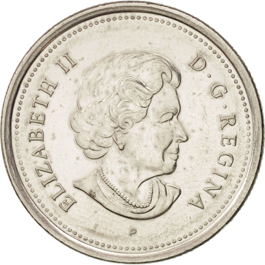 Kanada | 25 cent mynt | Alberta | Nickelpläterat stål | KM:530 | 2005