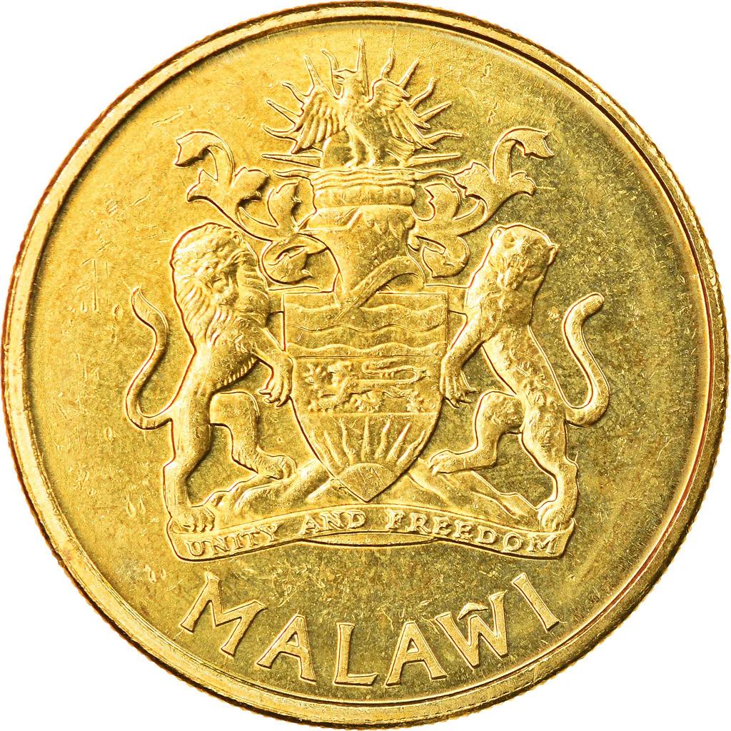 Malawi Coin Malawian 1 Kwacha | Fish Eagle | KM65 | 2004