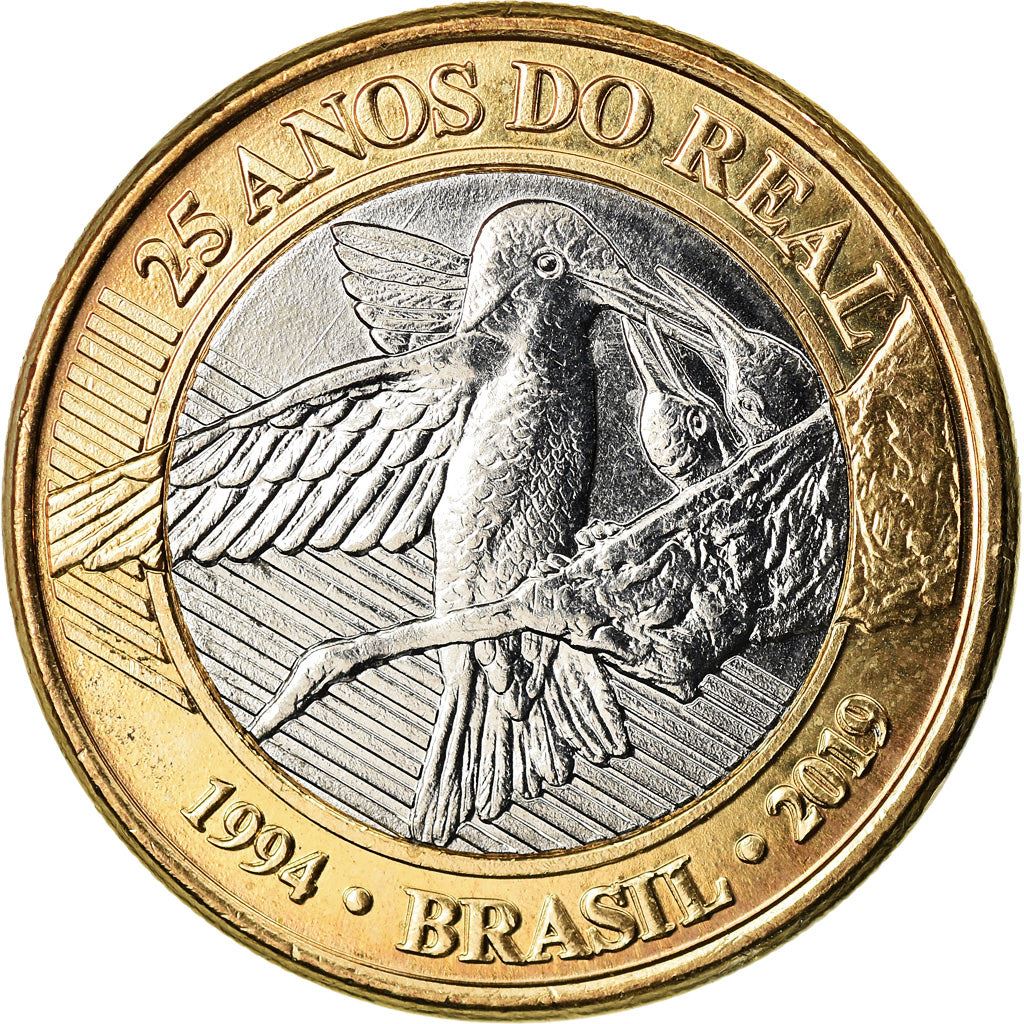 Brazil | 1 Real Coin | Hummingbird | Km:734 | 2019