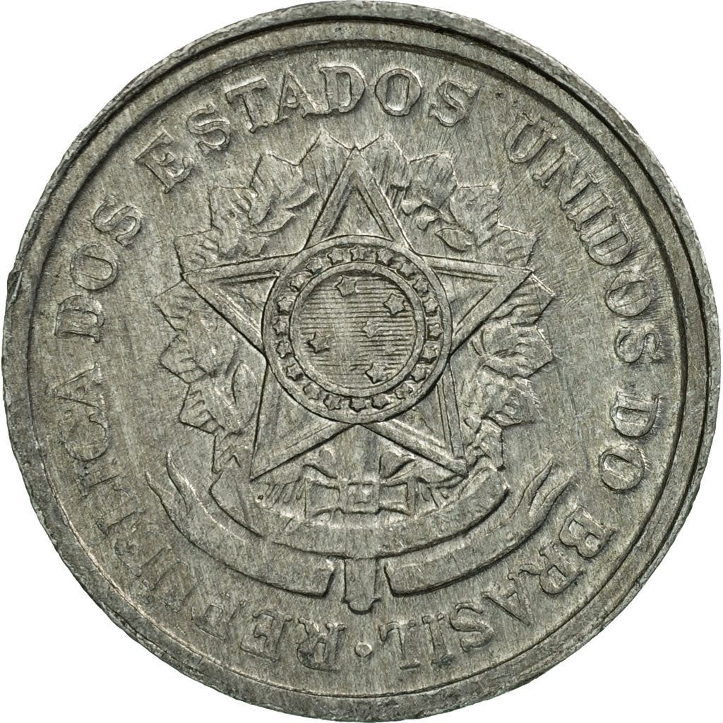 Brazil | 50 Centavos Coin | Star | Km:569 | 1957 - 1961