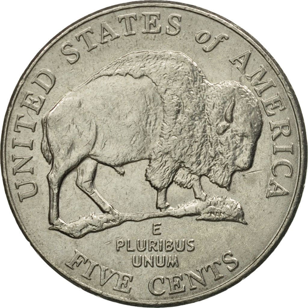 United States | 5 Cents Coin | Bison | Km:368 | 2005