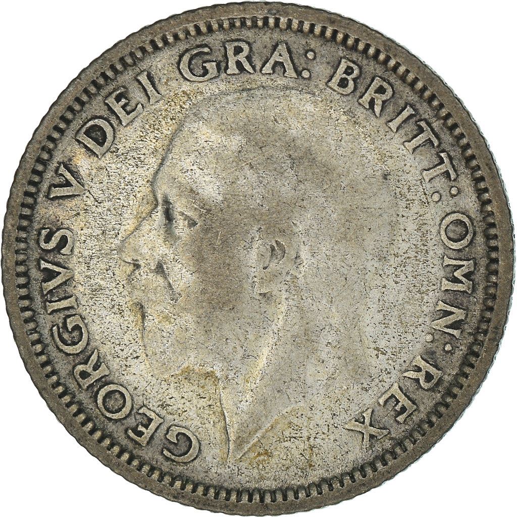 United Kingdom | 6 Pence Coin | George V | Km:815A | 1920 - 1926