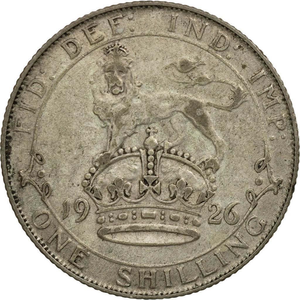 United Kingdom | 1 Shilling Coin | George V | Km:816A | 1920 - 1926