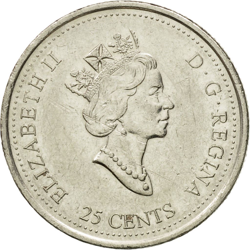 Canada | 25 Cents Coin | Harmony | Nickel | KM:377 | 2000