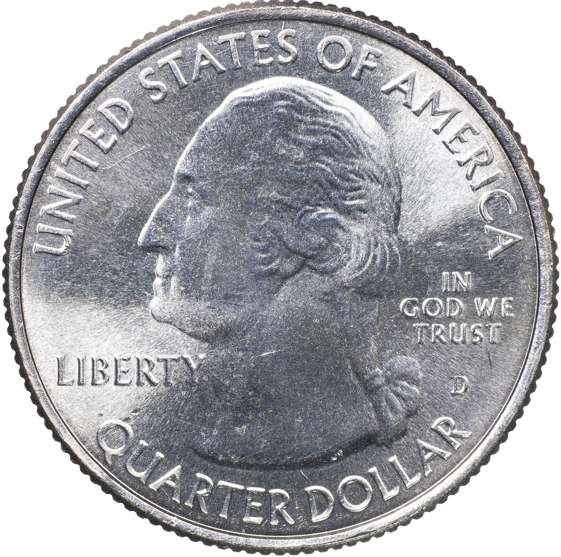 United States | 1/4 Dollar Coin | Great Basin Park | Km:544 | 2013