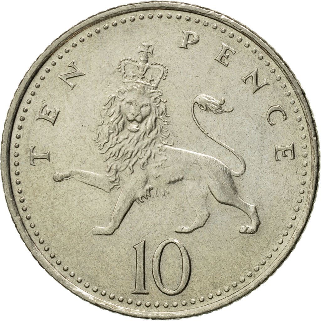 United Kingdom | 10 Pence Coin | Elizabeth II | Km:938B | 1992 - 1997