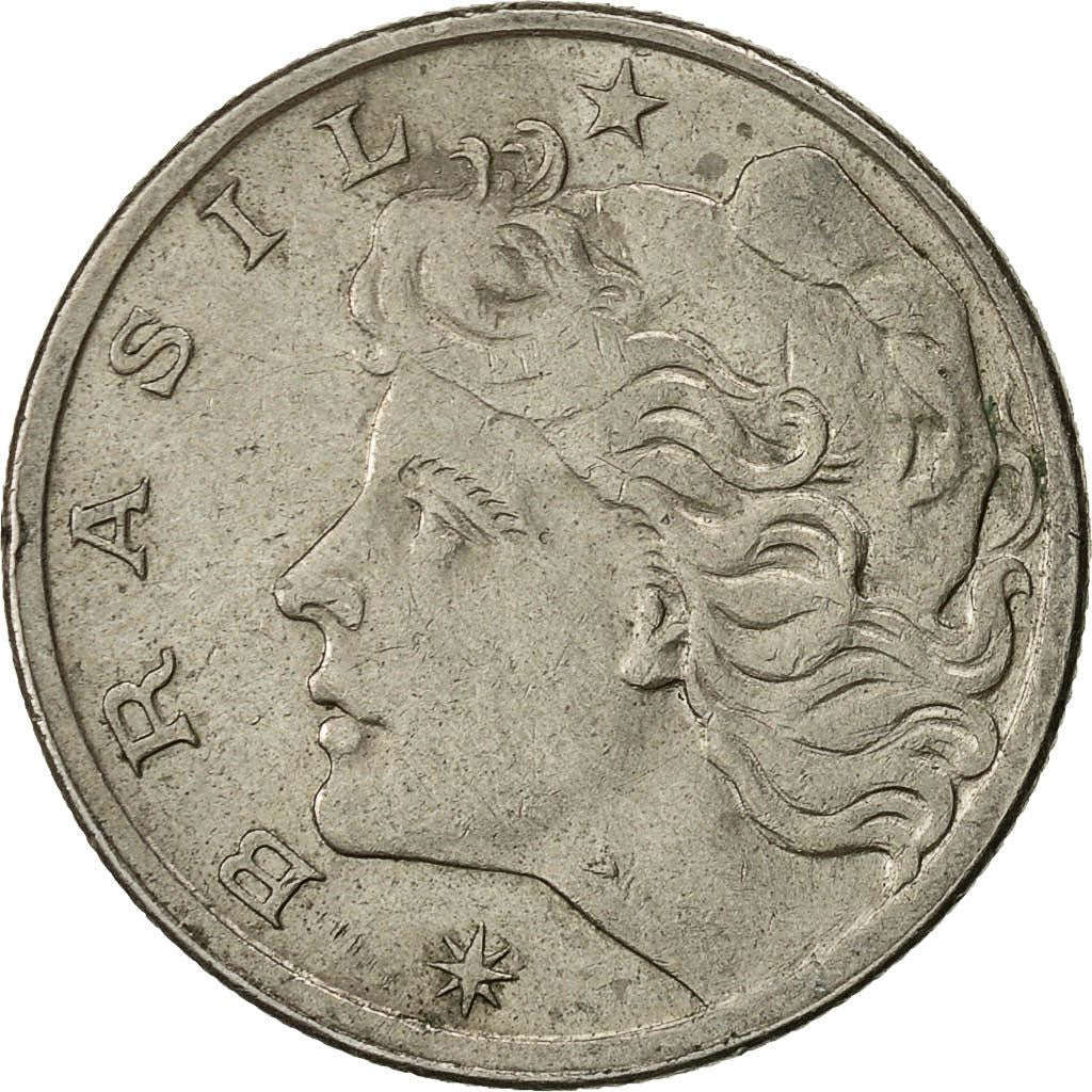 Brazil | 10 Centavos Coin | Effigy | Km:578 | 1967 - 1970