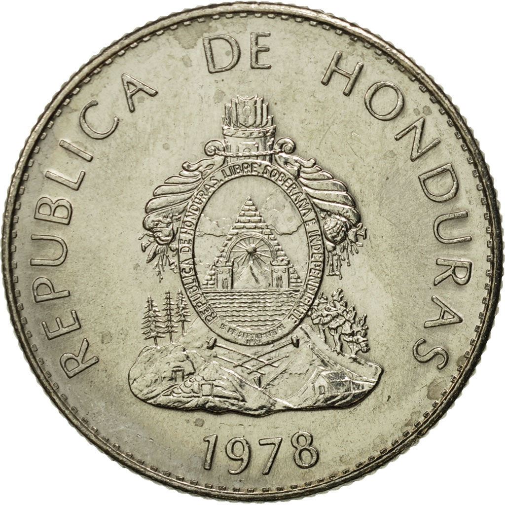 Honduras | 50 Centavos Coin | Lempira | Km:84 | 1978 - 1990